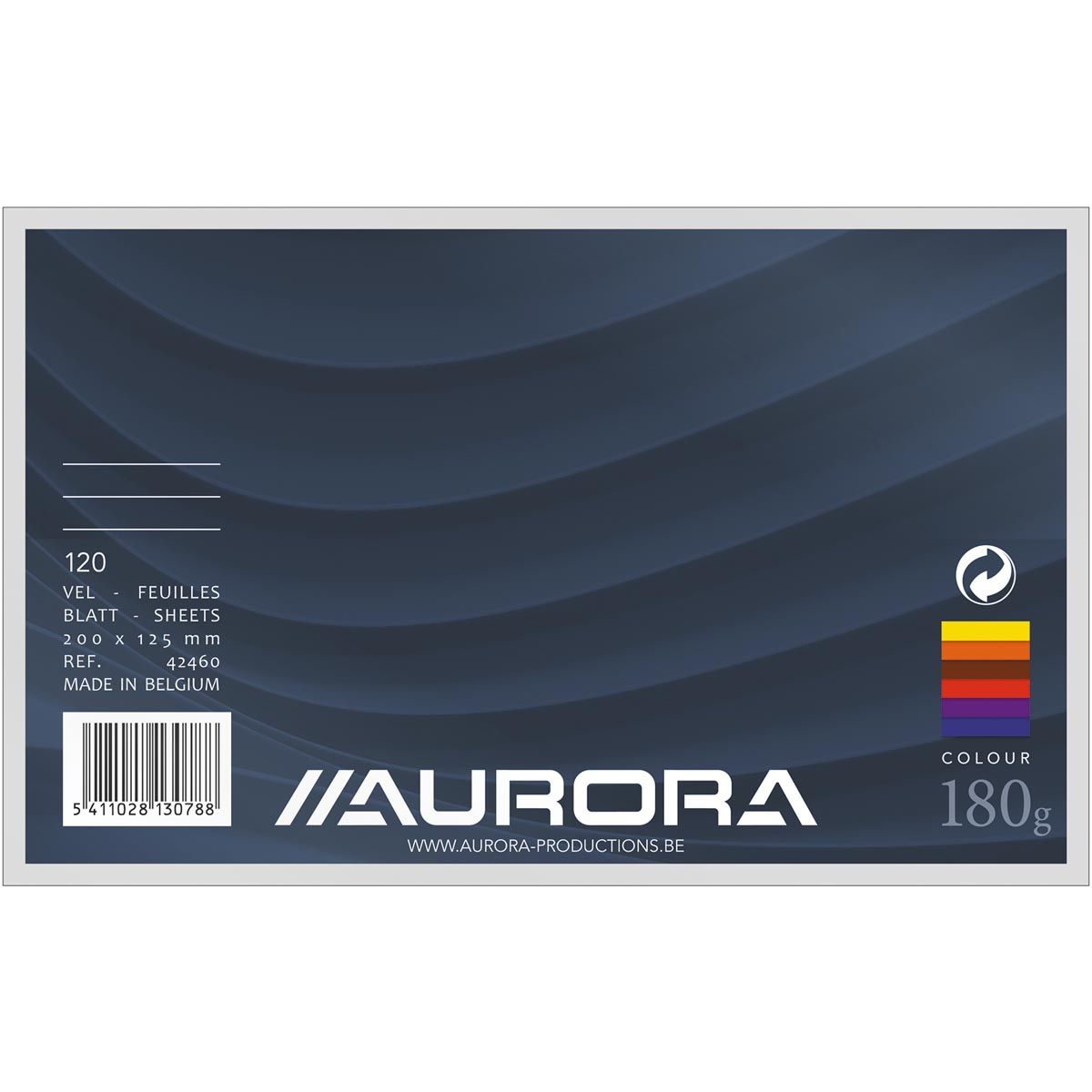 Aurora - colored index cards Ficolor