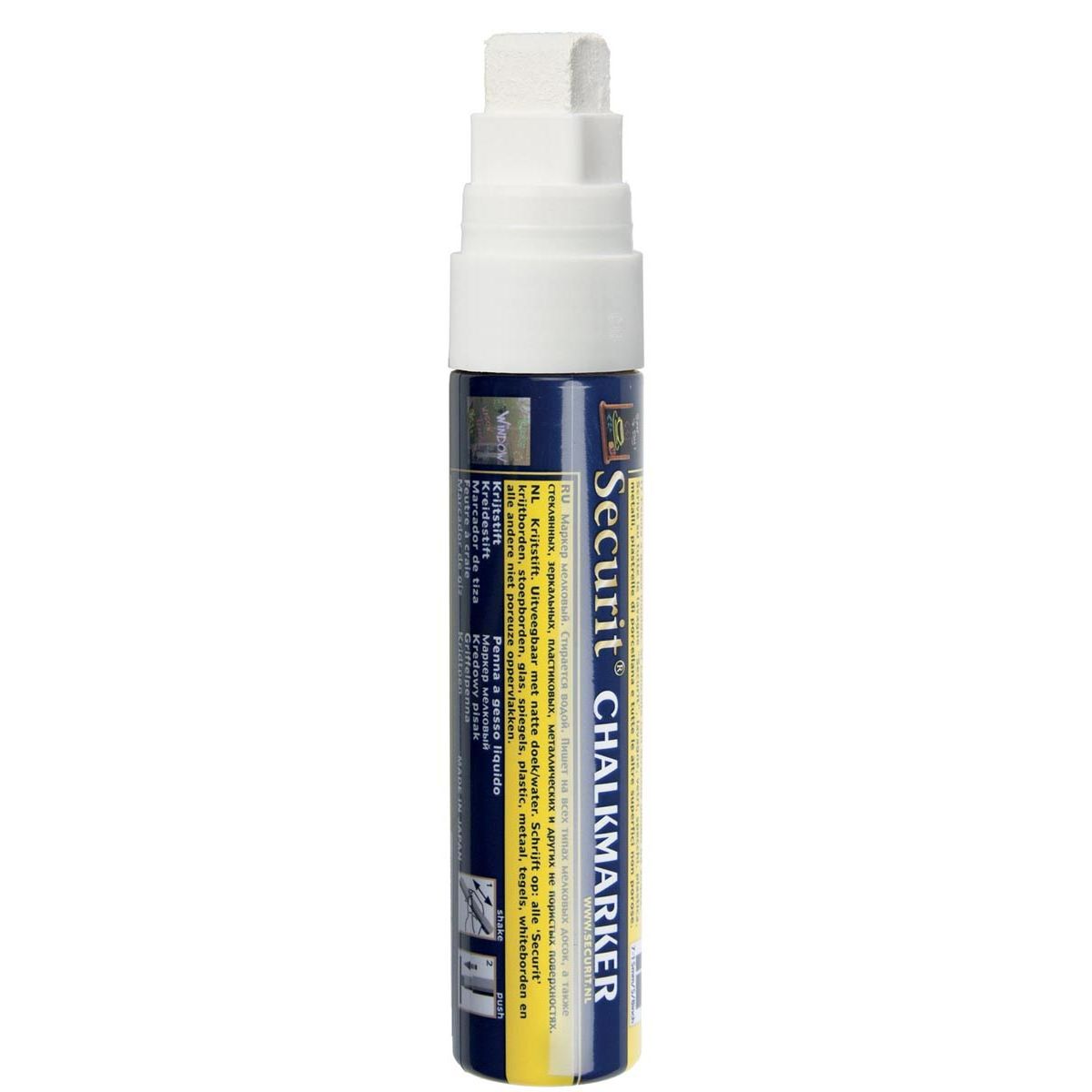 Securit - chalk marker large, white