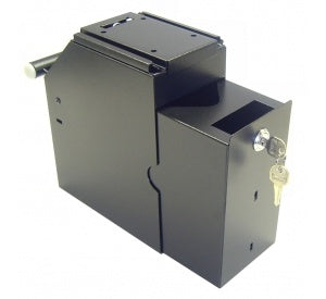 Klika -  Cash-box 2-delig 2 sleutels kleur zwart