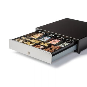 Klika -  Geldlade breed 8munt-4papier USB aansl
