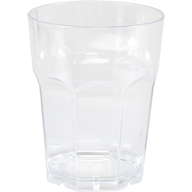 DEPA - Glas Brasserieglas Wiederverwendbar | PETG | 220 ml | Transparent 120 Stücke