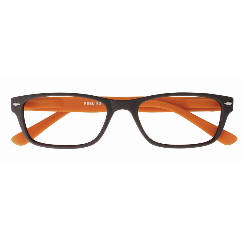 I Need You -  Leesbril  +2.00dpt feeling bruin-oranje