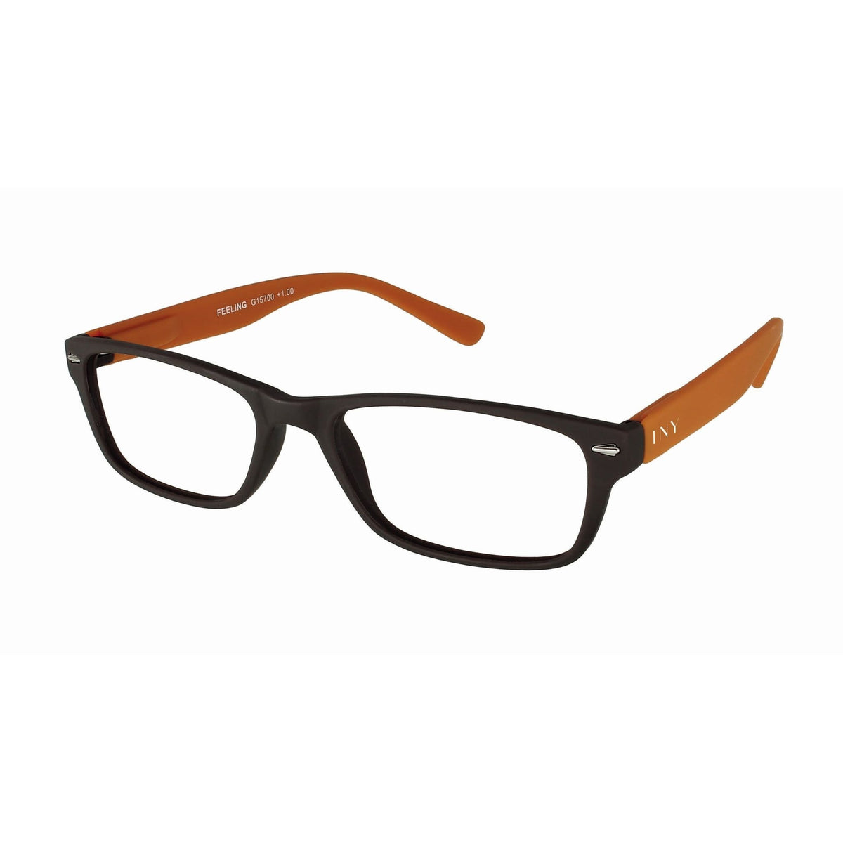 I Need You -  Leesbril  +2.00dpt feeling bruin-oranje