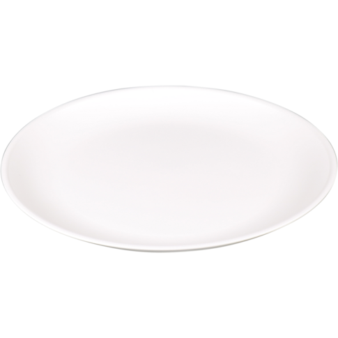 GoldPlast - Board | Minéral | Réutilisable | Incassable | Round | 1 Profession PP | Ø23,5 cm | Blanc | 6 morceaux