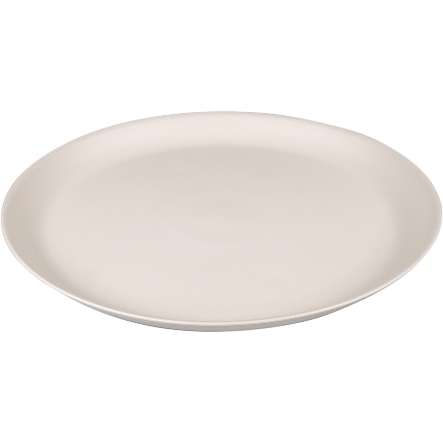 Goldplast - Bord | Mineral | reusable | onbreekbaar | rond | 1-vaks | pP | Ø27.5cm | taupe | 6 stuks