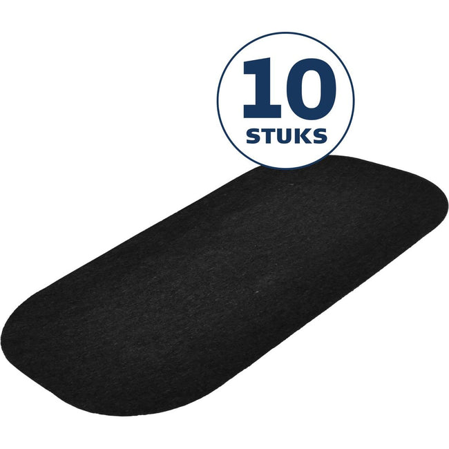 Desq -  navulling voor whiteboardwisser 4271, pak van 10 stuks