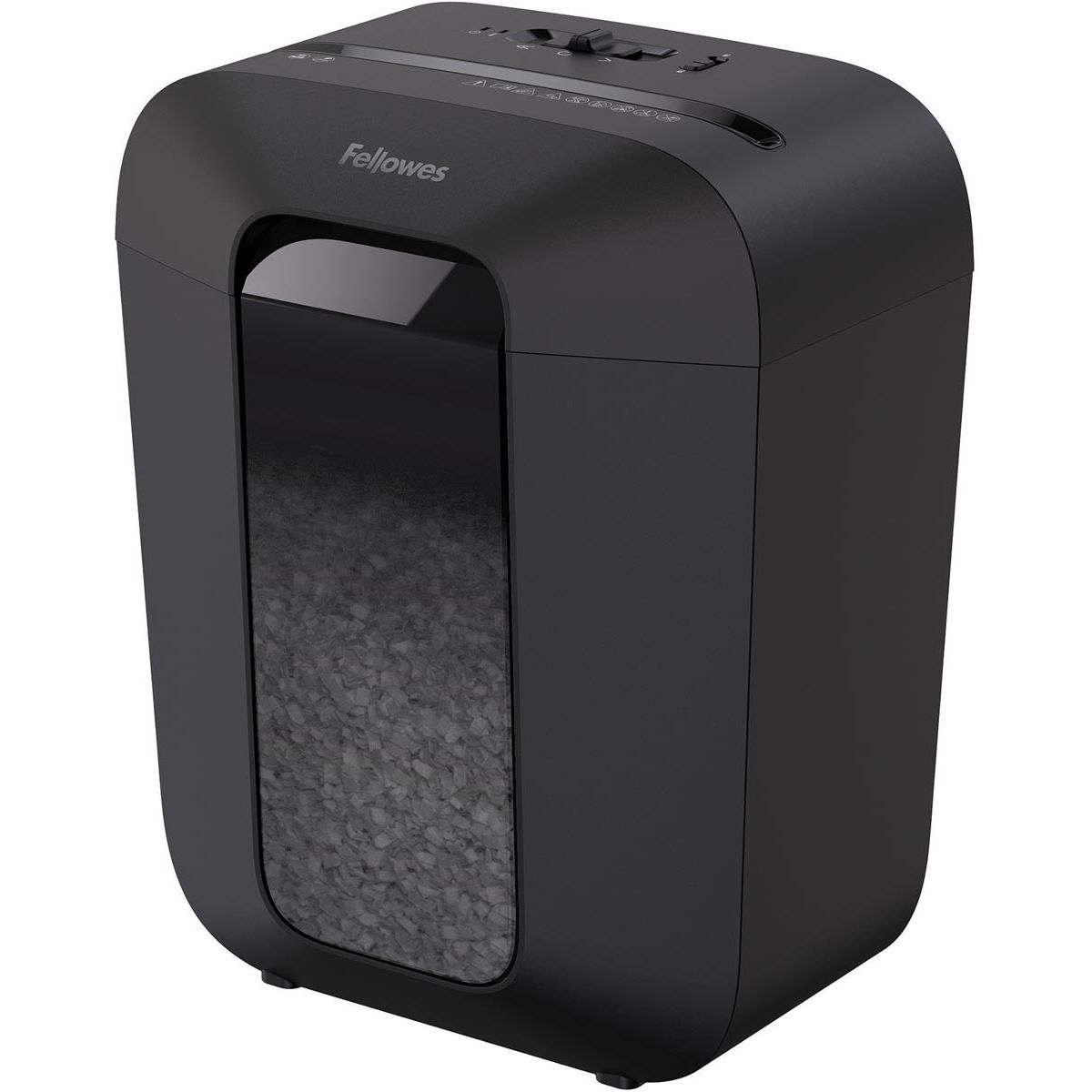Fellowes - Distruggidocumenti lx41 4x12mm nero