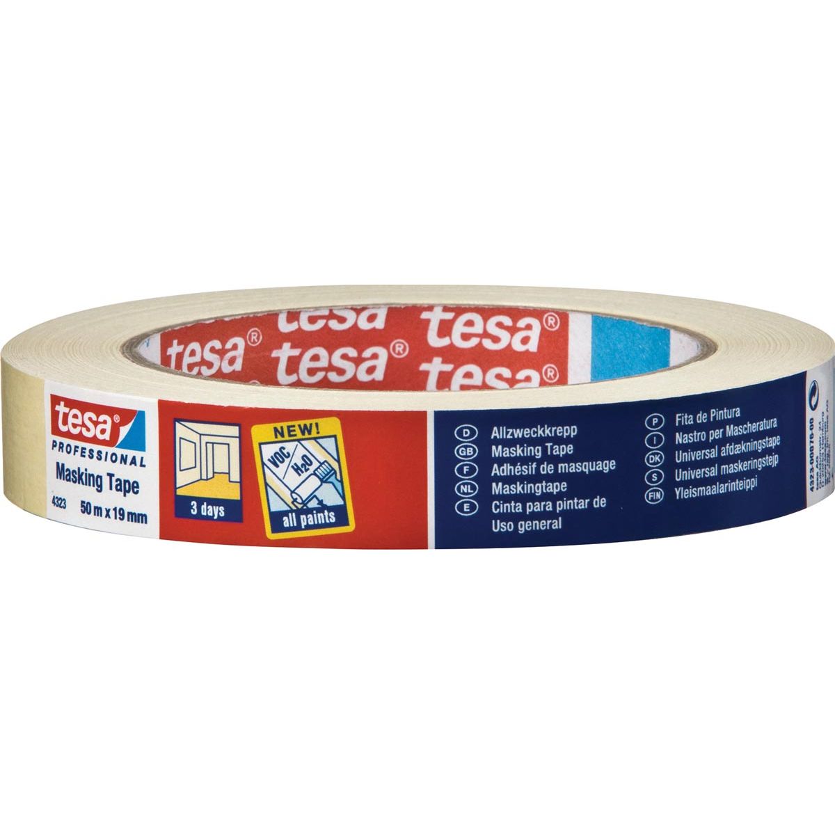 Tesa - masking tape, ft 25 mm x 50 m