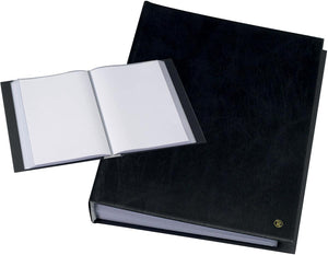 Rillstab -  lbum A4 10 tassen, zwart