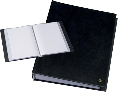 Rillstab -  lbum A4 10 tassen, zwart