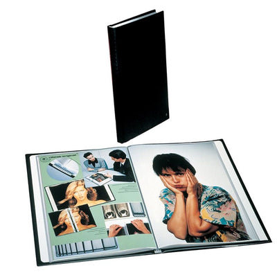 Rillstab -  lbum Original, zwart, ft A4, 20 tassen