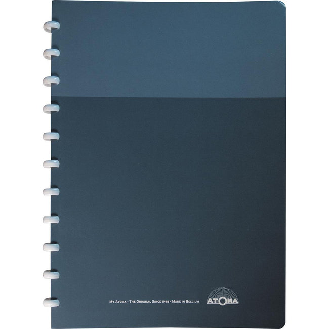 Atoma - Carnet My Creative, format A4, 144 pages, quadrillé 5 mm, couleurs assorties