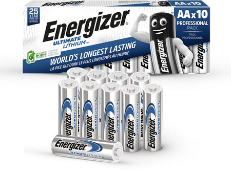 Energizer - Batterie et Lithium 10xAA