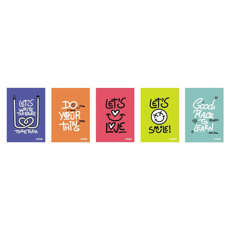 Atoma - Writings notebook, ft A5, 144 pages, lined