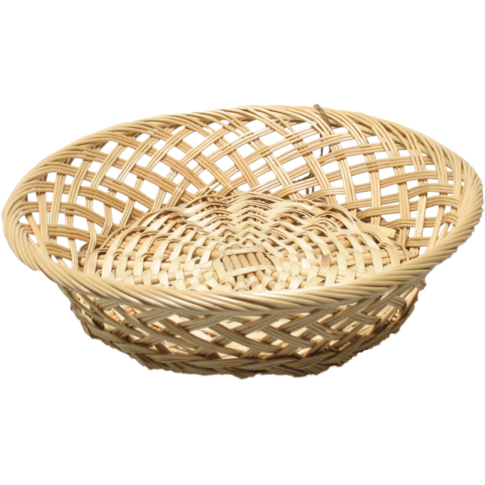 Klika - Mand | Riet | Ø33 cm | 8cm | Round | Natural | 1 pièce