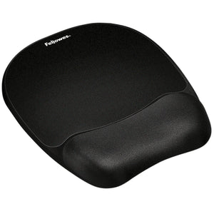 Fellowes - Mouse pad wrist support memory foam black