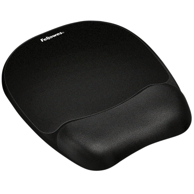 Fellowes - Matre Mat + Support du poignet Fellowes MemoryFoam Black | 1 pièce