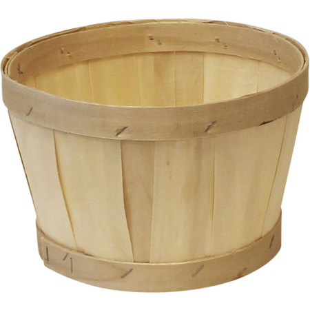 Klika -  Mand | hout | Ø23.5cm | 14.5cm | rond | naturel | 20 stuks