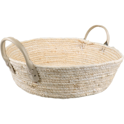 Klika - Mand | Corn | 10cm | Round | Natural | 1 pièce