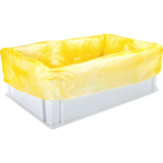 Klika - Bag | Kratzak | HDPE | 680 / 2x170x630mm | 20my | Geel | 500 pièces