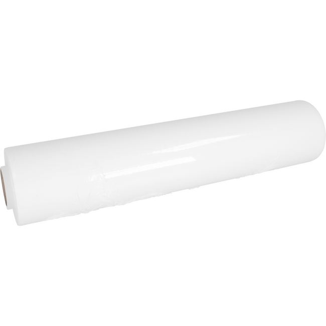 Klika - Lamina | film estensibile a mano | LLDPE | 50 cm| 300m| 23mio | bianco | 6 rotoli