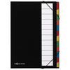Pagna - dossier de tri pour ft A4, 12 compartiments, noir