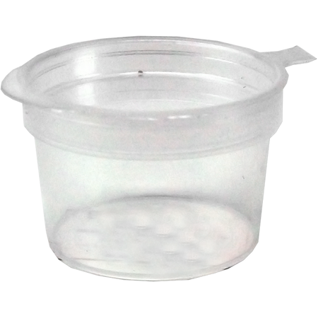 Klika - Bak | PP | 10,7ml| incl. Coperchio | bicchiere di plastica | 23 mm | trasparente | 2000 pezzi