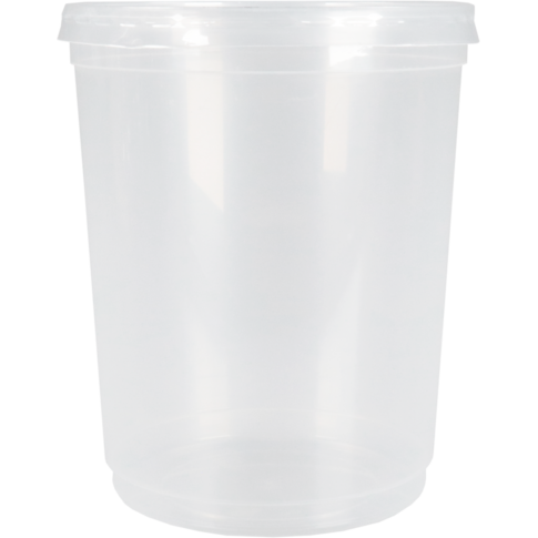 Depa - Pot | soeppot | pP | 1000ml | met deksel | Ø115mm | 137mm | transparant | 25 stuks