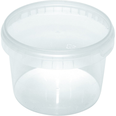 Depa - Cup | met deksel | pP | 565ml | Ø 95mm | transparant | 36 stuks