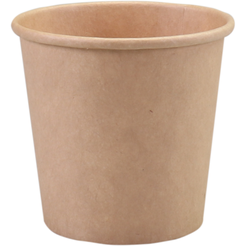 Depa - Cup | sauscup | papier + PE | 90ml | 3oz | bruin | sleeve met 50 stuks