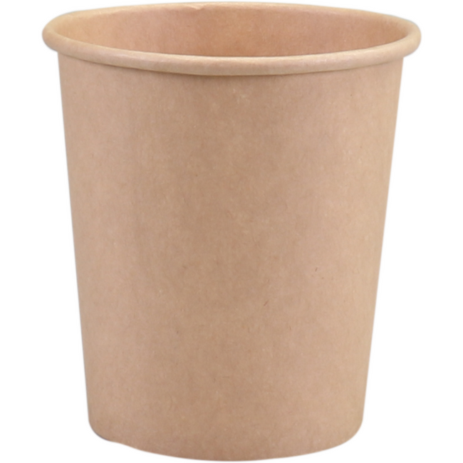 Depa - Cup | sauscup | papier + PE | 120ml | 4oz | bruin | sleeve met 50 stuks