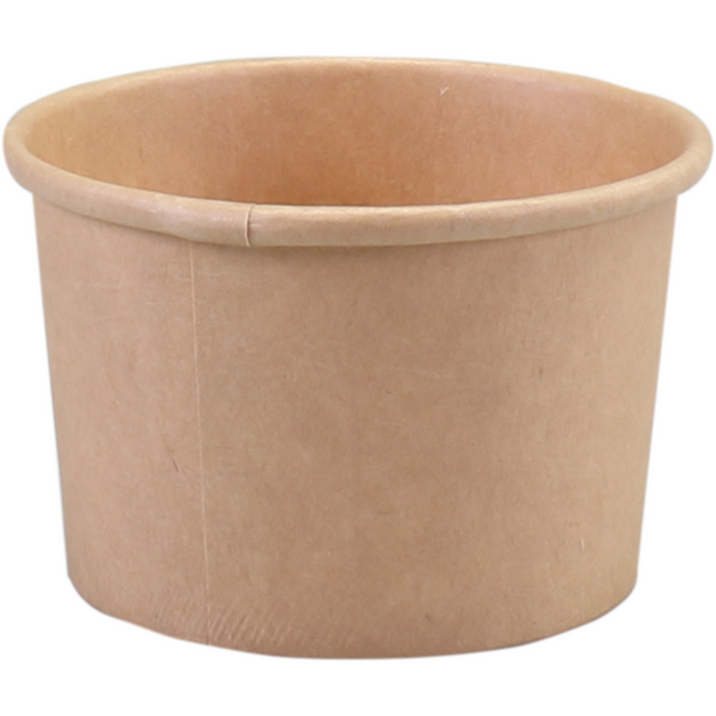 Klika -  Cup | sauscup | 45ml | 1oz | Ø 62mm | 30mm | karton + PE | bruin | 3000 stuks