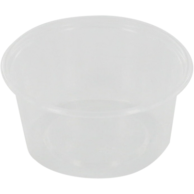 Klíka - Bak | PP | 80ml | Ø70,3mm | vaso de plástico | 35 mm | transparente | 1000 piezas
