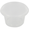 Klika -  Bak | PP | 50ml | Ø72mm | incl. Deksel | kunststof cup | 24mm | transparant | 500 stuks