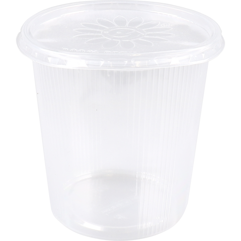 Klika - Bak | Pp | 500 ml | Ø101mm | Rippelcup | Transparent 250 Stück