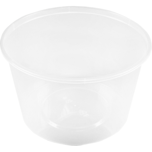 Klika - Bak | PP | 520cc | Ø119 mm | Tasse en plastique | 74,5 mm | Transparent 500 pièces