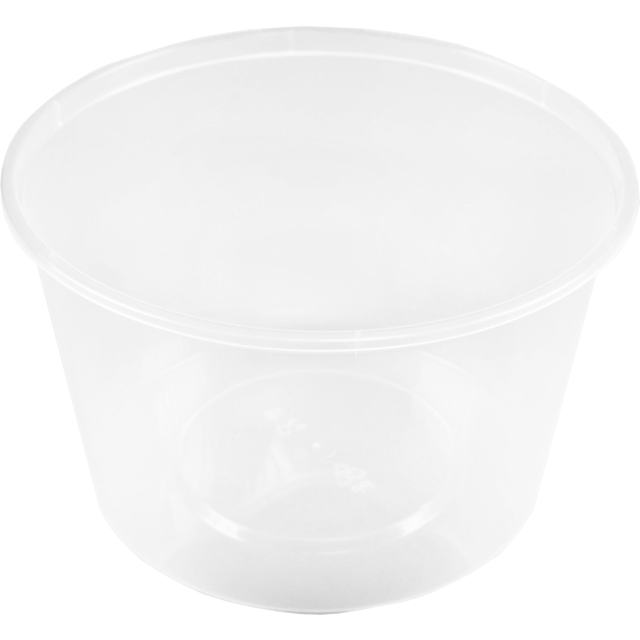 Klika - Bak | PP | 520cc | Ø119 mm | Tasse en plastique | 74,5 mm | Transparent 500 pièces