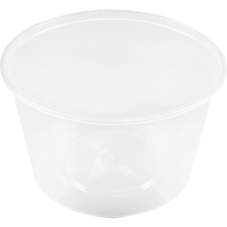Klíka - Bak | PP | 520ml | Ø119mm | vaso de plástico | 74,5 mm | transparente | 500 piezas