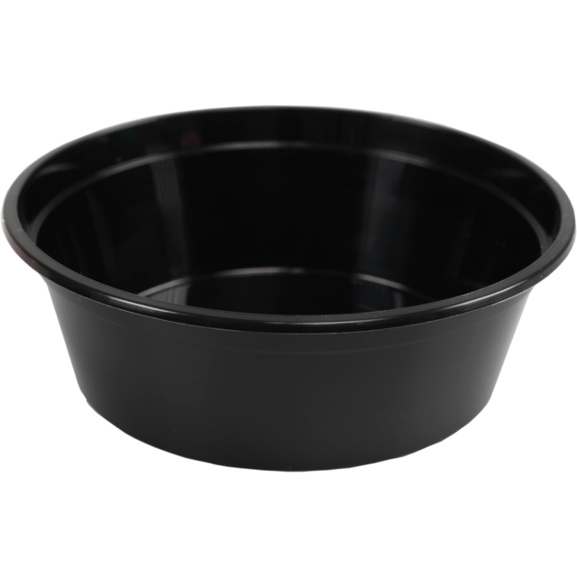 Klika -  Bak | PP | 225ml | Ø119mm | kunststof cup | 39mm | zwart | 500 stuks