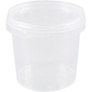 Klika-Bak | PP | 365 ml | Ø95mm | avec couvercle et fermeture de garantie | gobelet en plastique | 79 mm | transparent | 415 pièces