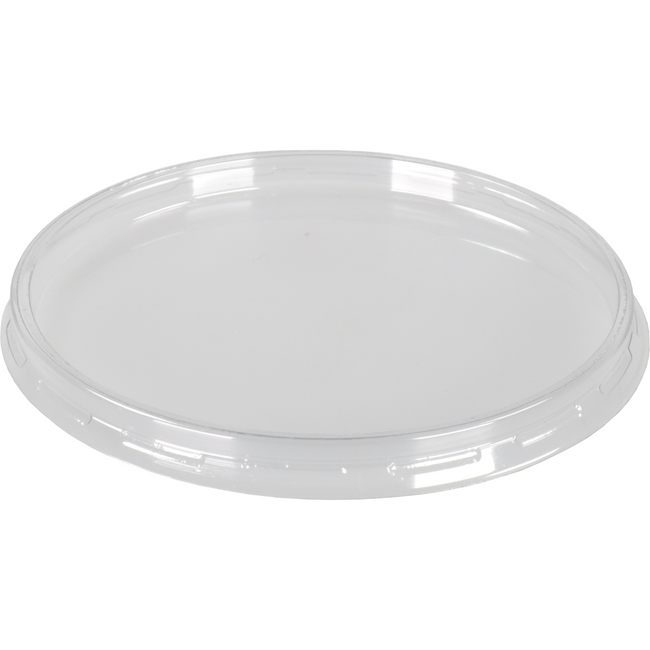 Klika - Coperchio | PET riciclato | rotondo | Ø115 mm | trasparente | 500 pezzi