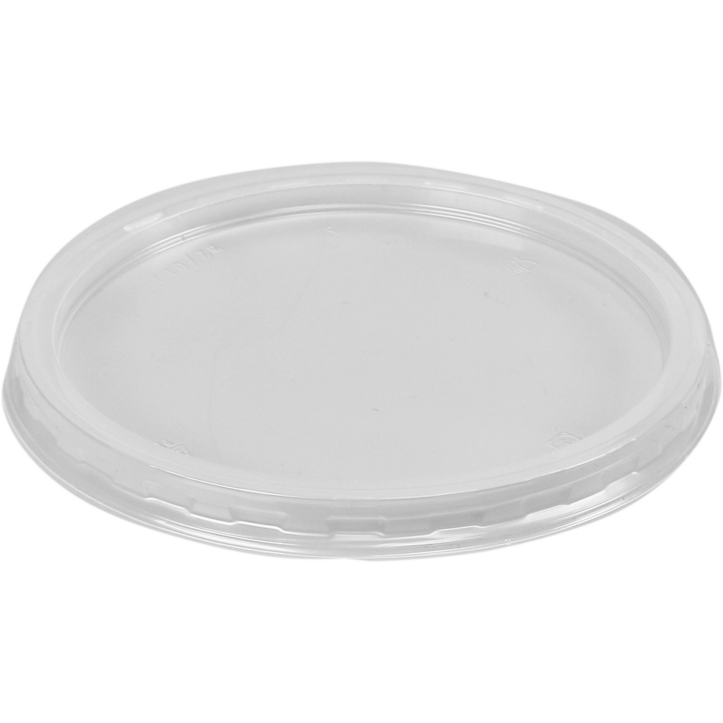 Klika - Tapa redonda pp ø115mm 350-500cc transparente 500 piezas