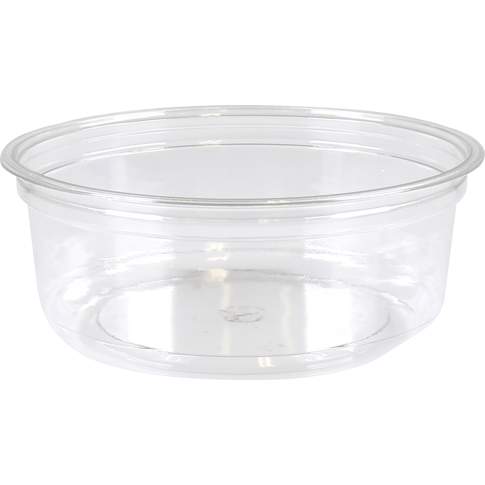 Cercle de charcuterie - Coupe | Animal de compagnie recyclé | 250 ml | Ø 117 mm | 44,5 mm | Transparent 576 pièces