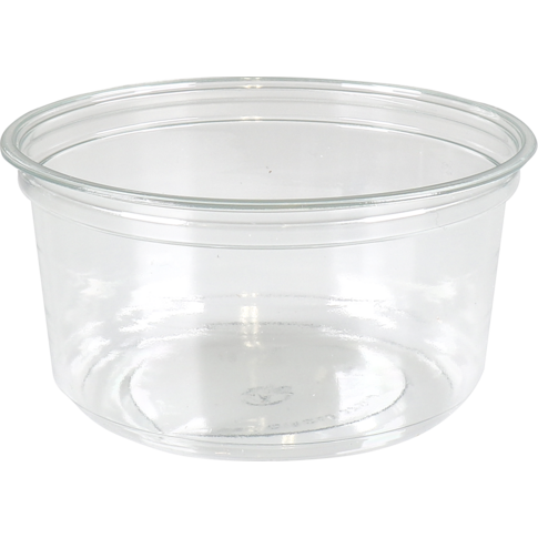 Deli -Kreis - Tasse | Recyceltes Haustier | 375 ml | Ø 117 mm | 60 mm | Transparent 576 Stücke