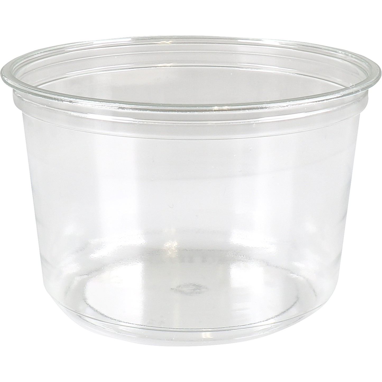 Cercle de charcuterie - Coupe | Animal de compagnie recyclé | 550 ml | Ø 117 mm | 75,7 mm | Transparent 576 pièces