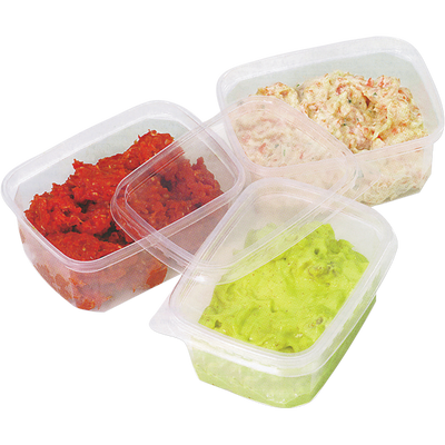 Klika - Bak | PP | 125ml| insalatiera | 108x82x27mm | trasparente | 1000 pezzi