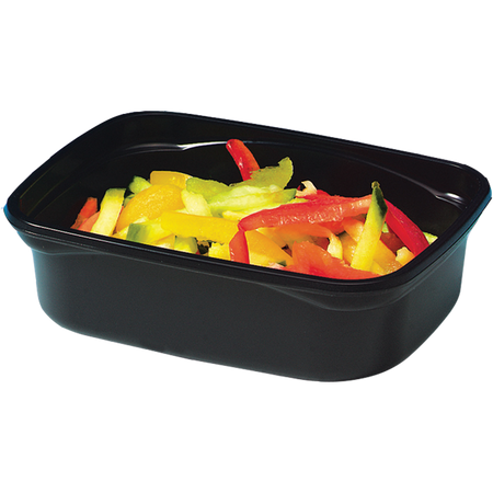 Klika - Bak | PP | 250ml| bicchiere di plastica | 108x82x45mm | nero | 1000 pezzi
