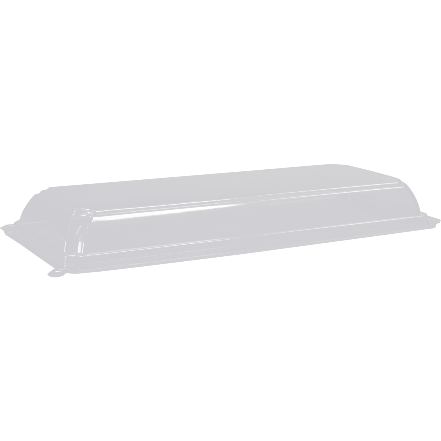 Klika - Tapa | bandeja de sushi | PET reciclado | 207x86x23mm | transparente | 750 piezas