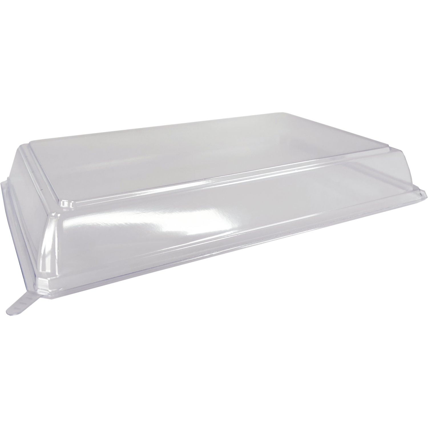 Klika - Tapa bandeja sushi 208x138x27mm rPET trp. | 500 piezas