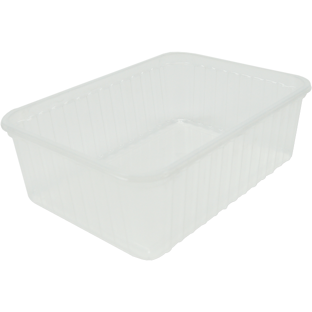 Klika -  Bak | PS | 1000ml | kilobak | 180x135x60mm | transparant | 400 stuks